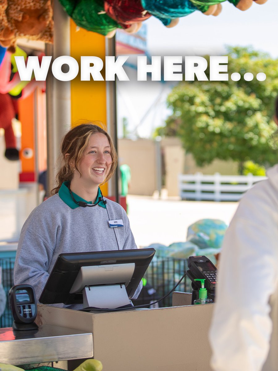 KingsIslandPR's tweet photo. A little extra fun this fall! 🎟️ 

Apply at Kings Island and complete onboarding by October 10th to earn TWO complimentary Kings Island tickets. Plus, enjoy all the perks that come with being part of the Kings Island team.

Work Here. Play Here! 🔗 https://t.co/J64DLWjX7M https://t.co/SIfVdcxdX0