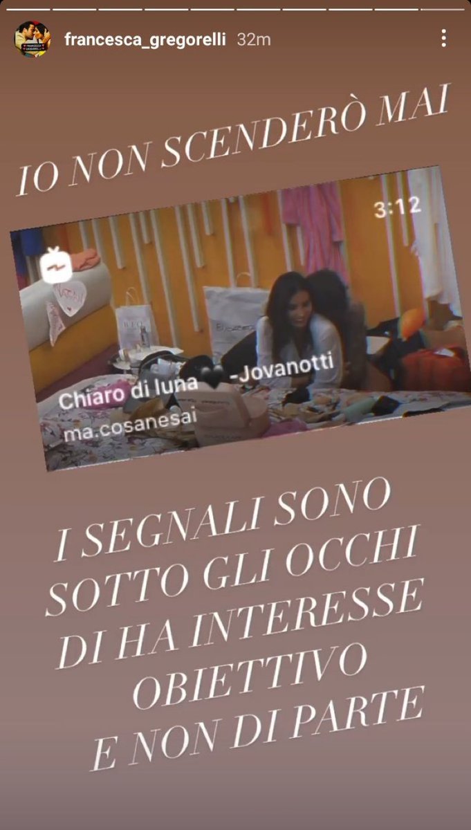 Eva46066343's tweet photo. Io non scenderò mai come Franca. Ora se si sono mollati diventerò una Pecorelli
#gregorelli #esercitogregorelli https://t.co/FMRmtNWe7i