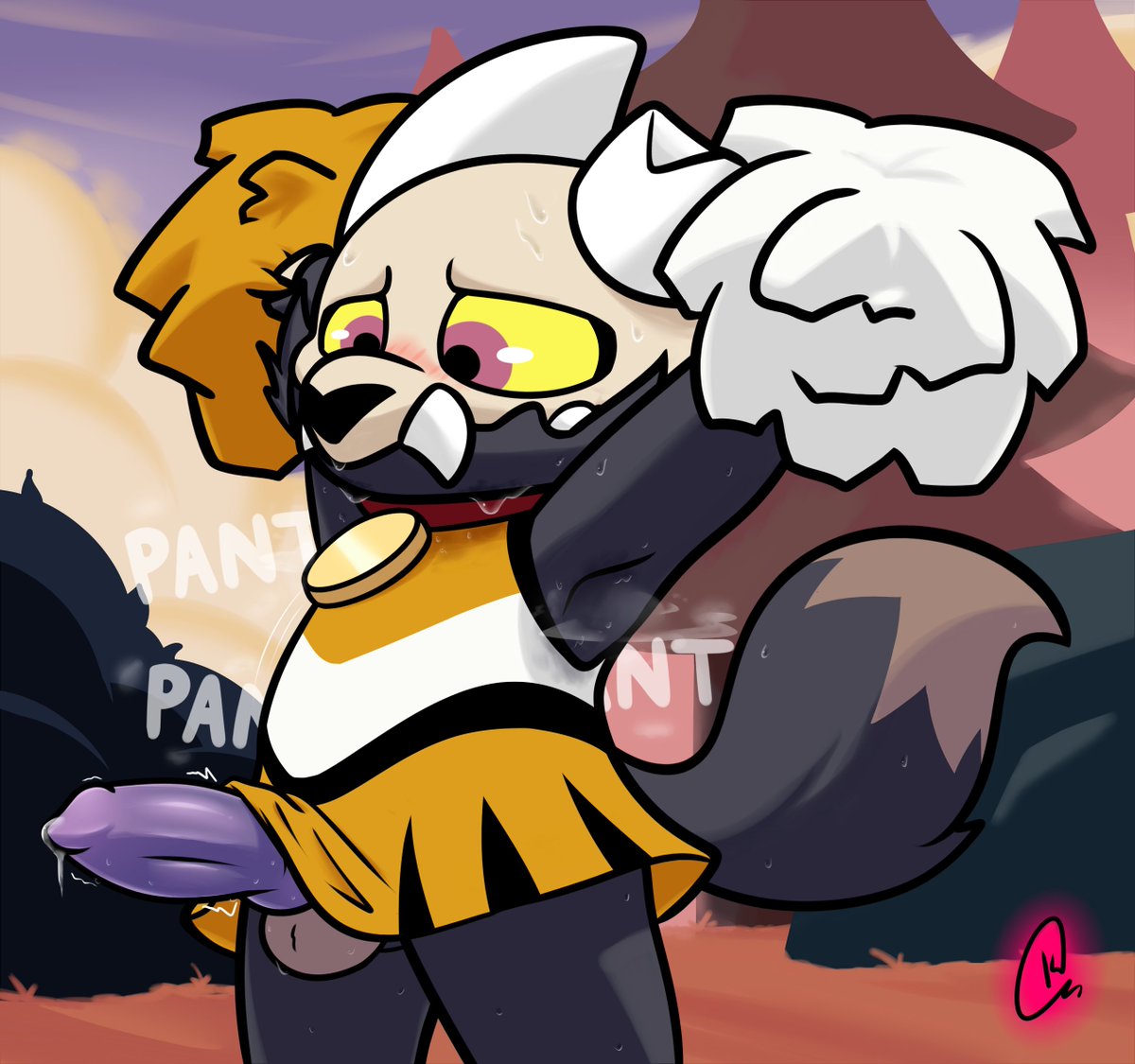 Kakau221_nsfw's tweet photo. @Ishitaka_uwu wanted me to make King with this cheerleader outfit, he's a bit sweaty with so much exercise and trying to contain his boner. >///<

#nsfw #king #kingclawthorne #toh #theowlhouse #yiff https://t.co/o6G90BkFlV