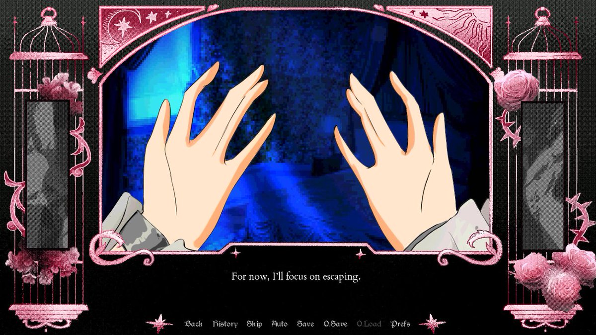 niihisan_'s tweet photo. Birdcage Pandemonium has been released for the Spooktober game jam! A short horror yuri story about a girl who lost her memories and now wanders the mansion... not alone however.

🔗: https://t.co/NHREhu1zUs https://t.co/HgRxrV5Ifv