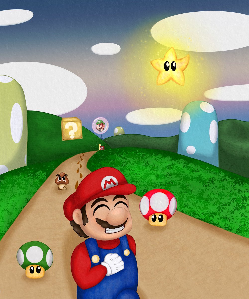 JiaFlow99's tweet photo. My entry for the #Drawmarket #DrawMarketContest 🫡

My absolute favorite characters are Mario and Luigi! Whenever I think about them, it brings back such wonderful childhood memories of playing on the Wii. Those games always put a smile and agony on my face 😭 https://t.co/IPwDrRsCXq