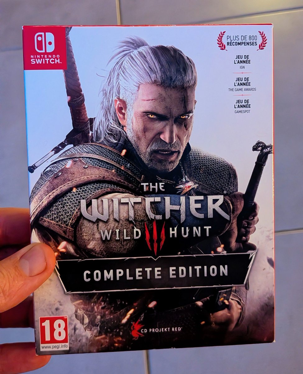 JahStobbart's tweet photo. Même si vous avez The Witcher 3 en physique sur Switch, vous pourrez récupérer GRATUITEMENT la version remasterisée sur Nintendo Switch 2 !
Dans le menu du jeu, il faudra sélectionner "disponible sur Nintendo Switch 2" et cela vous amène sur la page eShop. Il y sera gratuit 😁 https://t.co/k5uwdBkG93