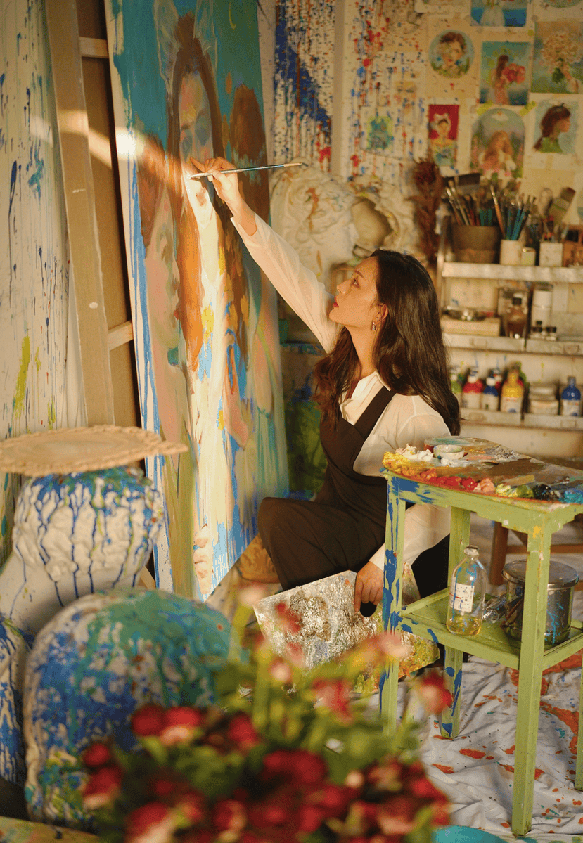 LonnyHevia's tweet photo. Sumérgete en la magia de la pintura al óleo, prueba tus pinceladas y crea tu obra única esta tarde en el taller de arte local. No te lo pierdas! https://t.co/h8KmuqsD4Q