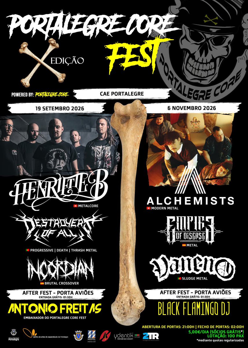 empireofdisease's tweet photo. π΅πΉ Portugal π΅πΉ
After three years, we are returning to your beautiful country, very excited to go to Portalegre.
November 6th at @portalegrecore
See you there, Portuguese metalheads!
#EmpireOfDisease #whileeverythingcollapses #tourdates #metalfestival #portugal https://t.co/t60WpNe2UF
