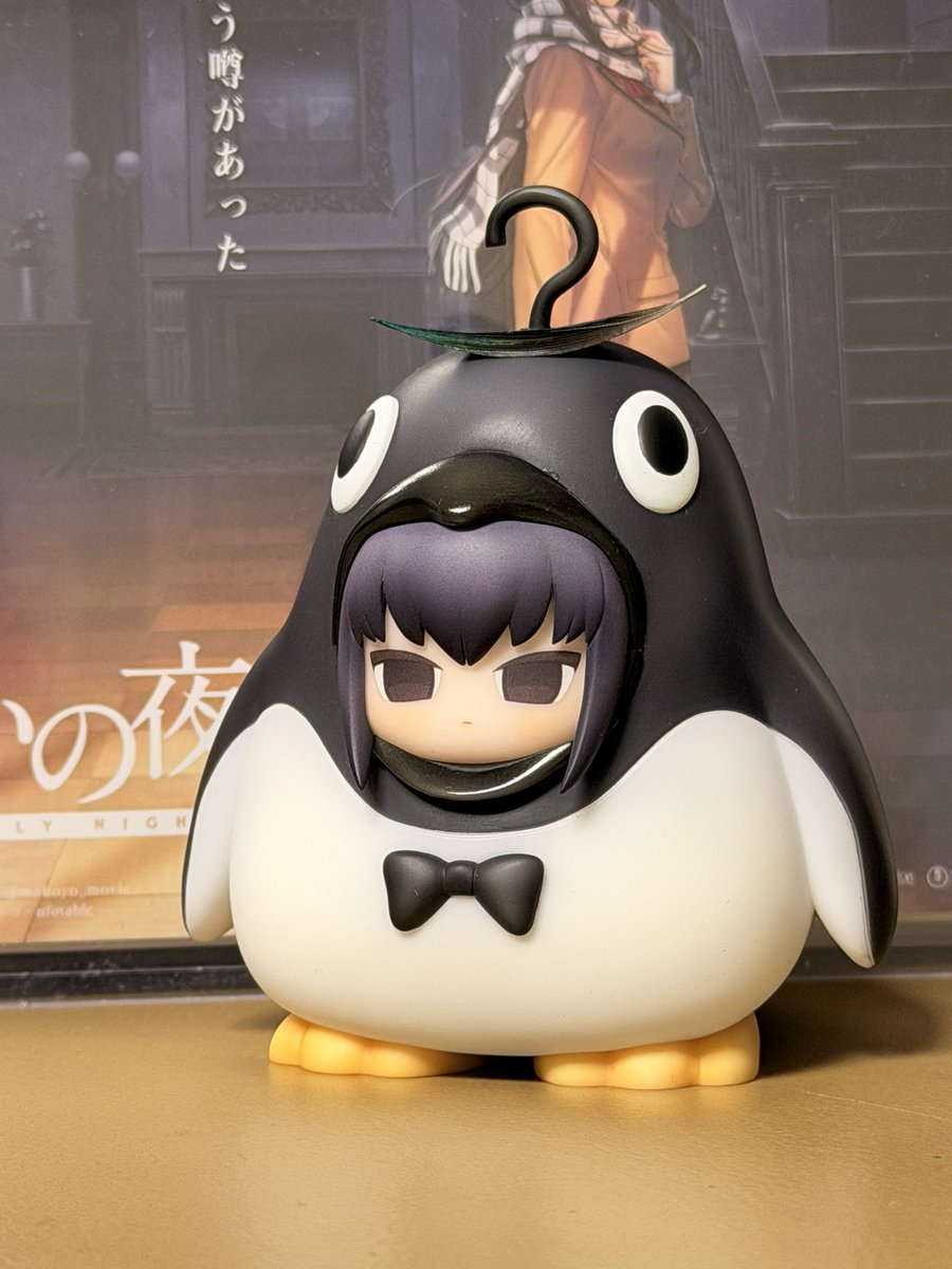 daijimi's tweet photo. 有珠、お誕生日おめでとう！🎂
今日はペンギンです🐧
 #久遠寺有珠 https://t.co/d1I5lPh2dx