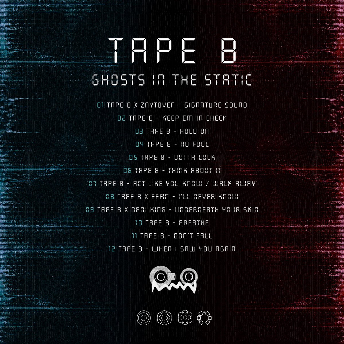 Tapebbeats's tweet photo. My debut album, Ghosts in the Static 

Out this Friday October 2nd!!

I wrote this album as a love letter to the era of dubstep that made me fall in love with the genre and to capture what that time felt like to me through my own perspective. 

It’s not meant to be a recreation of that era, but my interpretation of what made it so special to me. I took the feelings that inspired me when I first discovered dubstep and pushed it through the way I make music today. Old school x New school 

I truly hope y’all enjoy this as much as I do :)