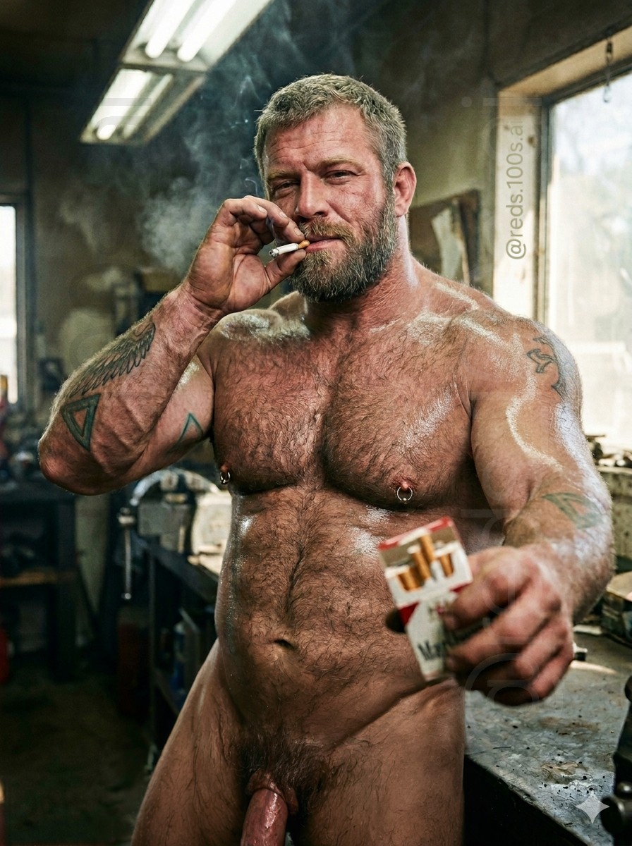 reds_100s_ai's tweet photo. Fuma comigo e chupa meu pau enquanto faz isso. Este bruto sabe o que quer.

Smoke with me and suck my dick while you do it. This brute knows what he wants.

#MenOnBreaks #AI #AIRaw #AIFantasy #smokerFantasy #fetish #bluecollar #roughMen https://t.co/3bgEzgIsnj