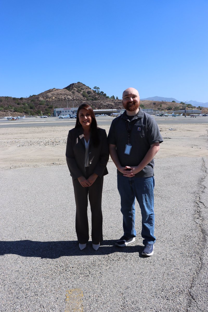 RepLuzRivas's tweet photo. I visited the Whiteman Airport Air Traffic Control Tower in Pacoima to meet with officials to discuss air traffic control operations taking place in the San Fernando Valley.

I will continue working with the FAA and local leaders to make sure safety remains a top priority, that concerns from our community are heard, and that all necessary protocols are taken to ensure air safety across the region.