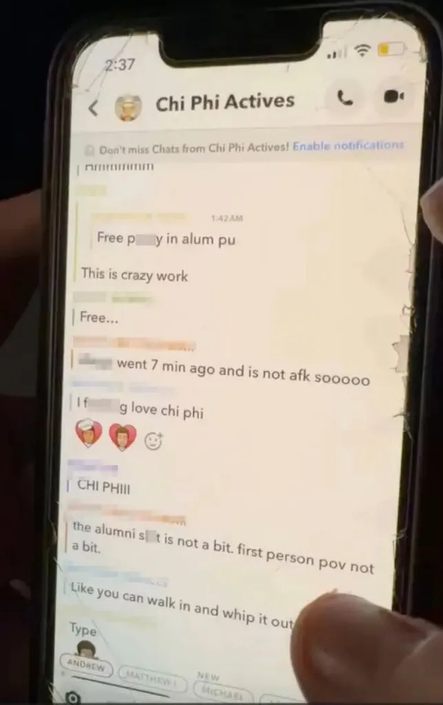 ionescogold's tweet photo. @Kevin_Not_Evan https://t.co/cp9sYiJntY

This part that you initially replied to that you clearly didn’t read? I’ve linked the additional texts in which one guy apologized for what happened to her. This is clearly not a consensual thing. Once again, nobody is gonna report consensual group sex https://t.co/8P9NgZb5KD