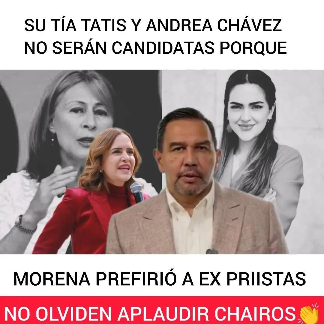 Ricardo38530247's tweet photo. @lopezdoriga @AndreaChavezTre Chairopitecus del mundo, quiero ver sus maromas https://t.co/WJbSJfdle3