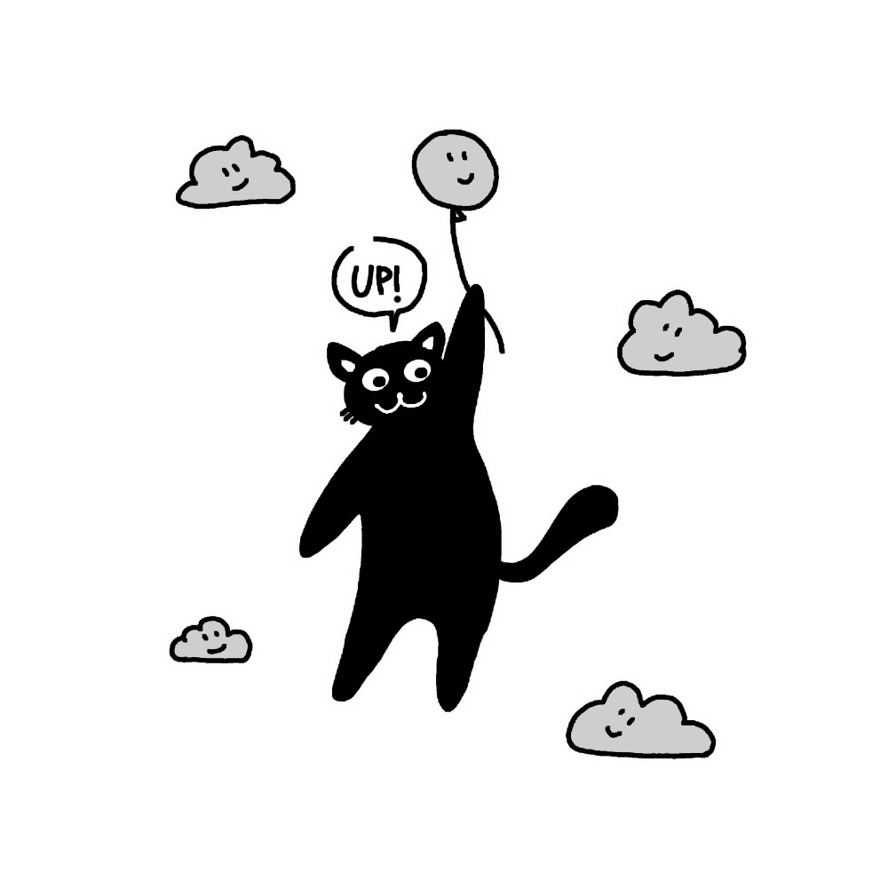 DariaVidmar's tweet photo. Cat doodle art. Hello, friends! Thank you for your support, likes, and comments. Cat doodles in monochrome and bicolor styles. All images are copyrighted by me. Author of pen-and-ink drawings featuring dots, lines, and contrast. https://t.co/WUj7fWyRwy