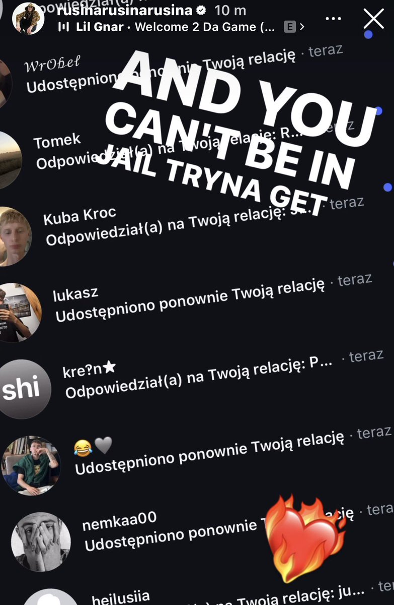 TrapowniaOG's tweet photo. 🚨 RUSINA WŁAŚNIE DODAŁ "WELCOME 2 DA GAME" OD LIL GNARA

welcome 2 the game = witaj w grze

czyli Rusina właśnie dołączył do jakiejś gry.

tylko czym jest gra? czekamy na oficjalne stanowisko. obserwujcie tego rapera, mało kto kojarzy, ale to mega talent. https://t.co/F3MOZSlhBg