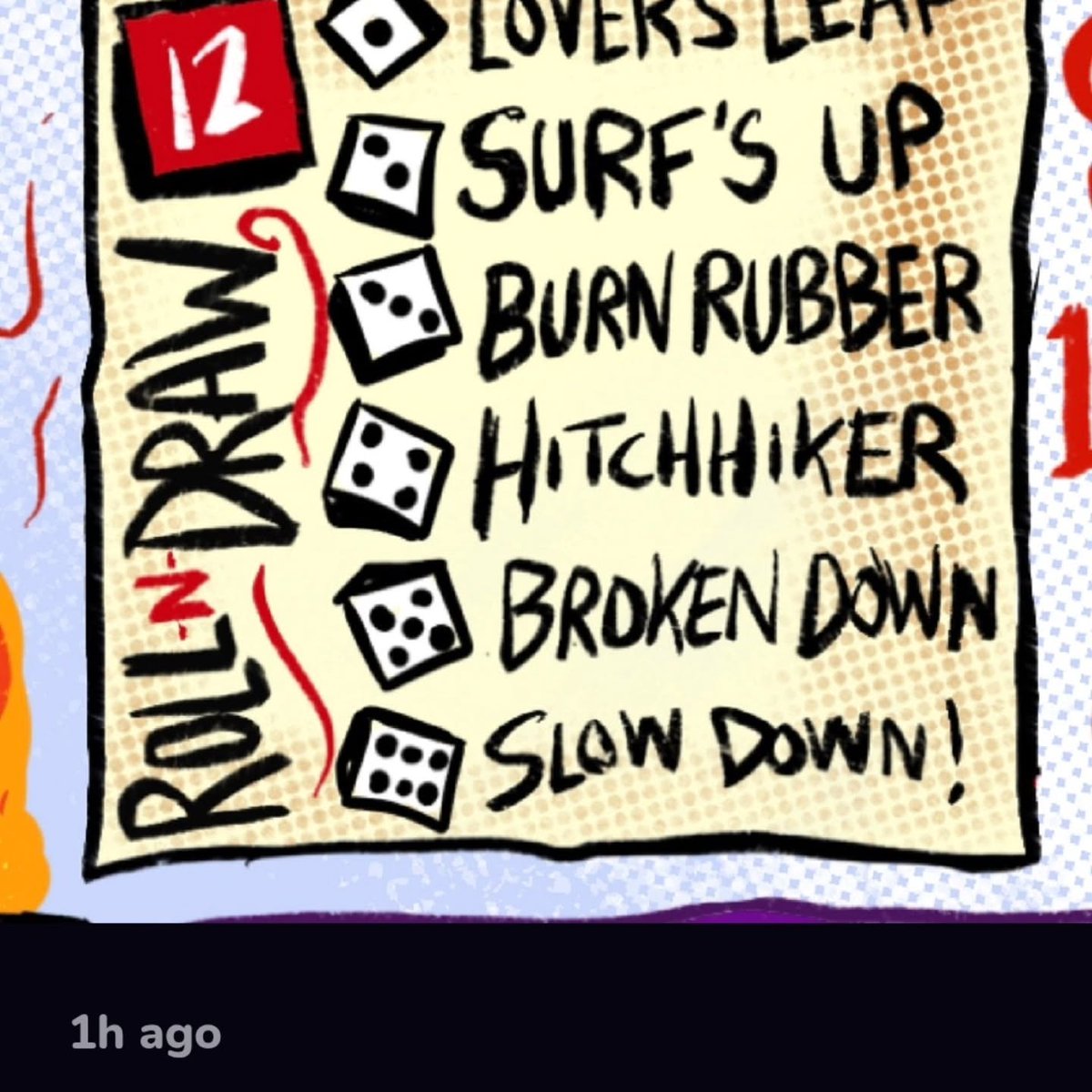 OscarMosty's tweet photo. Day 2710 I rolled a 3 for today’s assignment from Draw or Die. https://t.co/iEThQ8BA2P