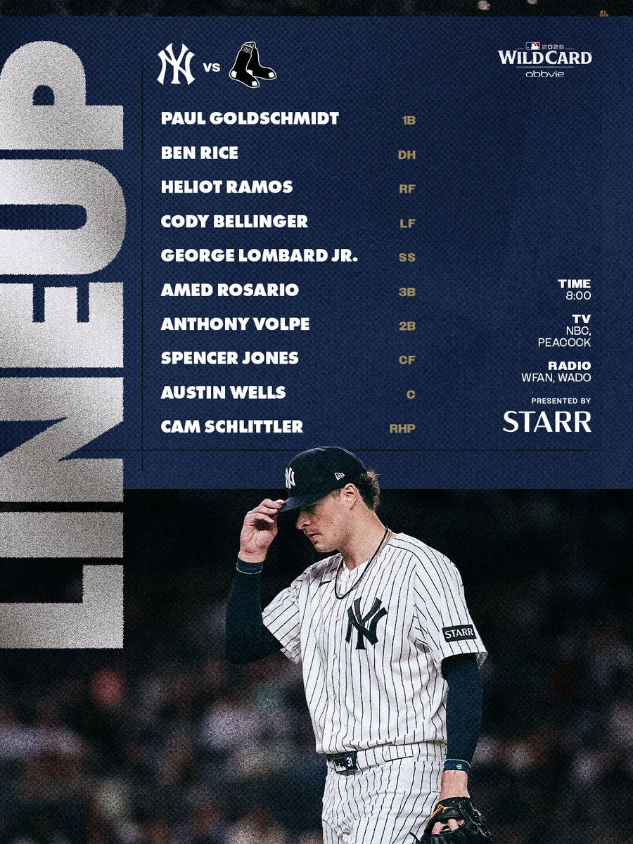 Yankees's tweet photo. Tonight in the Bronx. 

#RepBX | #Postseason https://t.co/35mK7xMqA8