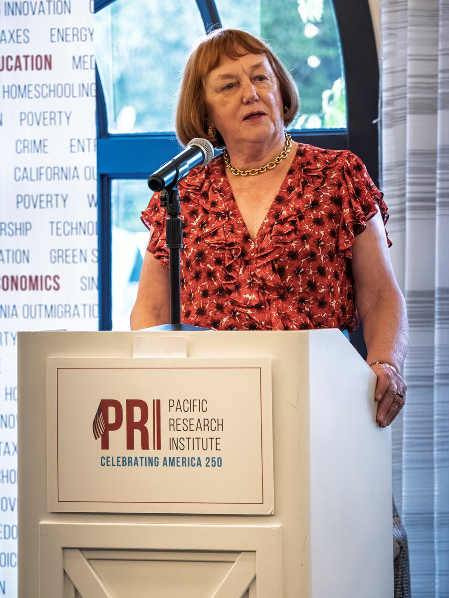 PacificResearch's tweet photo. A few highlights from PRI’s Annual Sir Antony Fisher Dinner at the Menlo Circus Club in Atherton!

Guests enjoyed an evening of good food and conversation, featuring a panel with Kiron Skinner, Gordon Chang, and Steven Hayward, moderated by the Hoover Institution’s Peter Robinson. The discussion covered threats from China, the war in Iran, the impact of AI, and other pressing world issues.

Dianne Taube also presented Gordon Chang with the Taube Family Freedom Prize, recognizing his contributions to the defense of freedom and his longstanding leadership in confronting authoritarian regimes.

Thank you to our speakers, guests, and supporters for making it a memorable evening!