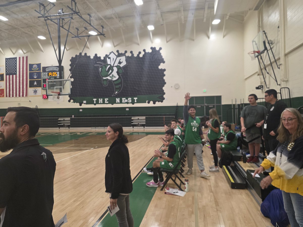 MHSAthletics22's tweet photo. Mansfield vs Walpole unified Basketball!!! Let's Goooooo HORNETS!!!
#HornetPride https://t.co/qHy4LSe63E