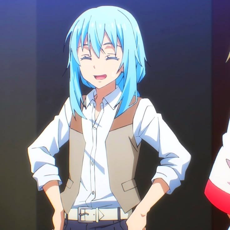 KraxOkasaki's tweet photo. I can't get over how they just handed us an unbuttoned shirt Rimuru https://t.co/9lltBU6fm9