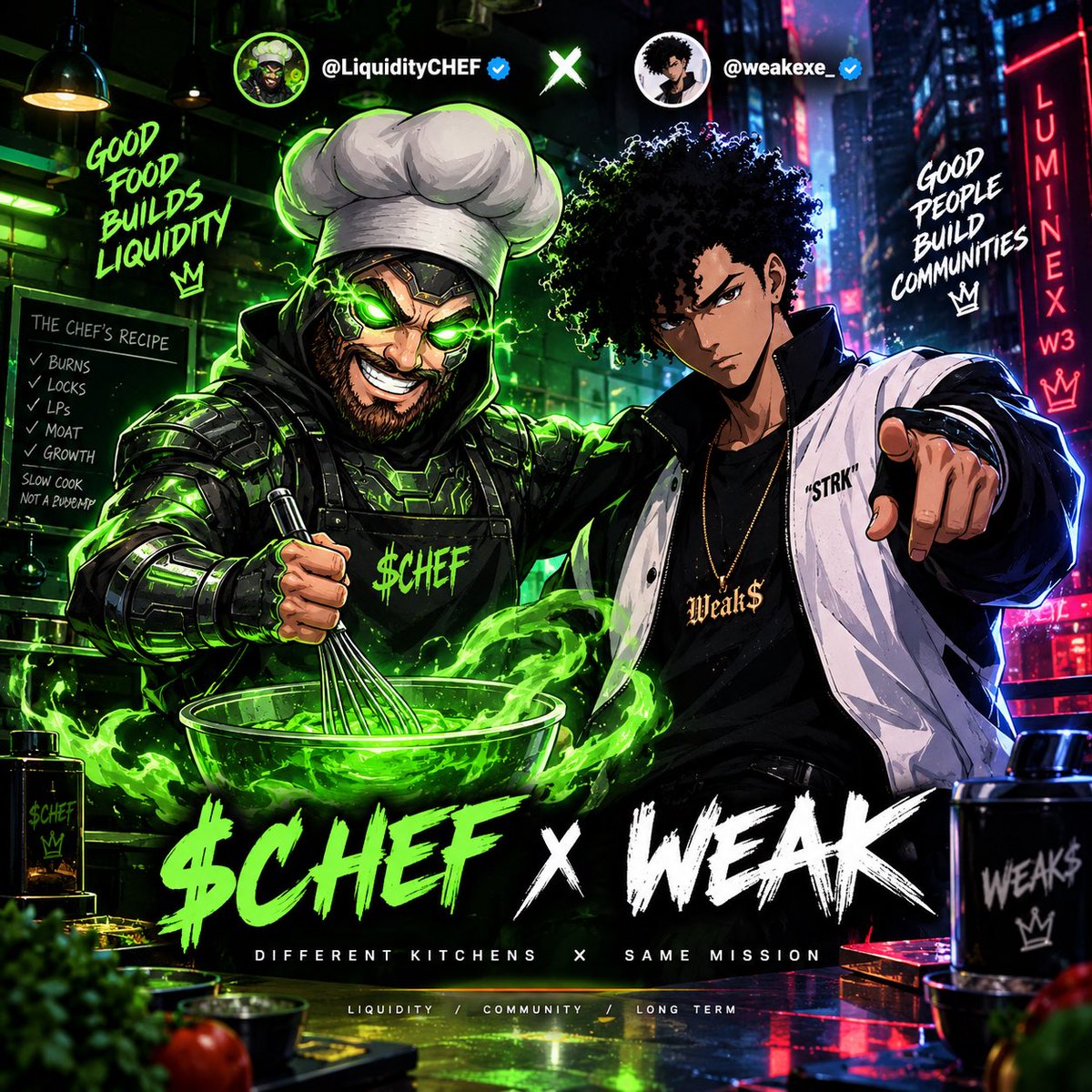 weakexe_'s tweet photo. $CHEF is cooking different 👨‍🍳🔥

Slow cook > forced hype.

🔥 Burns
🔒 Locks
💧 Ramses LPs
🥘 MOAT
🍽️ Chef’s Table loading…

Quietly building while the kitchen gets hotter. 👀

Keep cooking @LiquidityCHEF — follow back? 🤝🔥
$CHEF https://t.co/mahmktRUdR