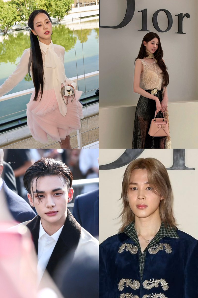lillilijs's tweet photo. Latest appearances of Dior’s idol ambassadors https://t.co/SnqBZDjkJn