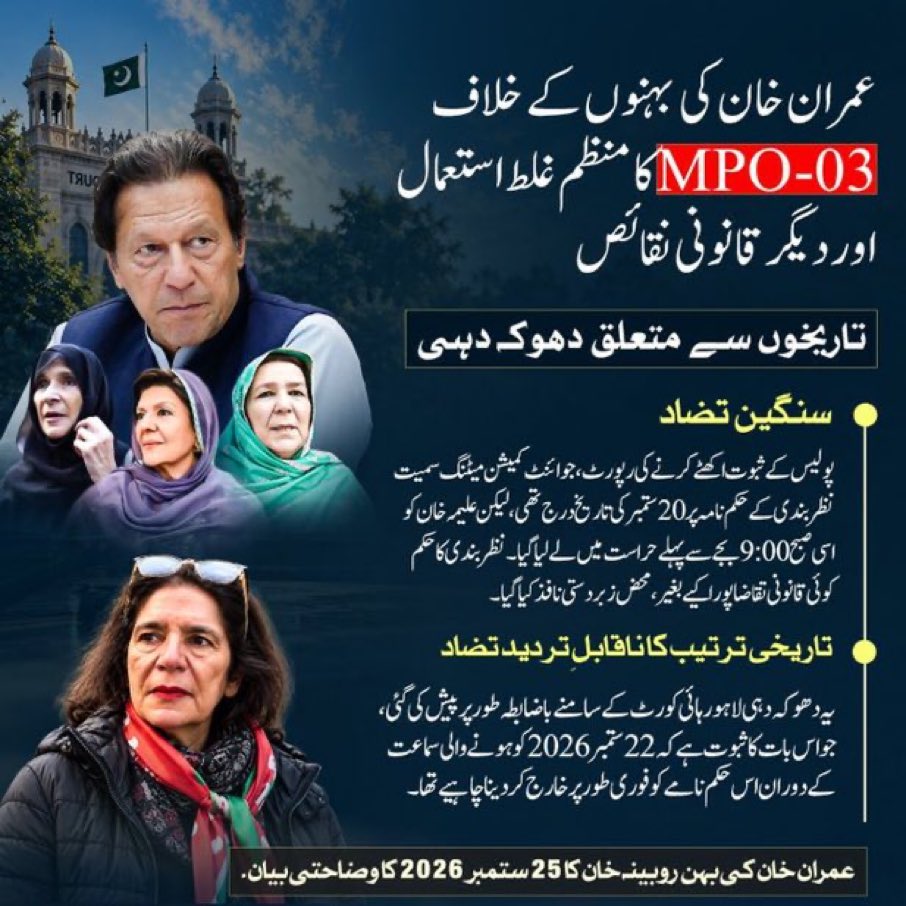 Hamnaasaghir's tweet photo. روبینہ خان نے کل کہاہے کہ انکی بہنوں کےخلاف ایم پی اوتھری کےکالےقانون کوواضح کمزوری ہونےکے باوجوددھڑلے سےاستعمال کیاجارہاہے صرف اس لیےتاکہ انکوظلم کانشانہ بنایاجائے۔
یہ دہشتگردی بند کرو اور
خان کی بہنوں کو رہا کرو۔
#خان_کی_بہنیں_فوری_رہا_کرو https://t.co/aGdvhX14PZ