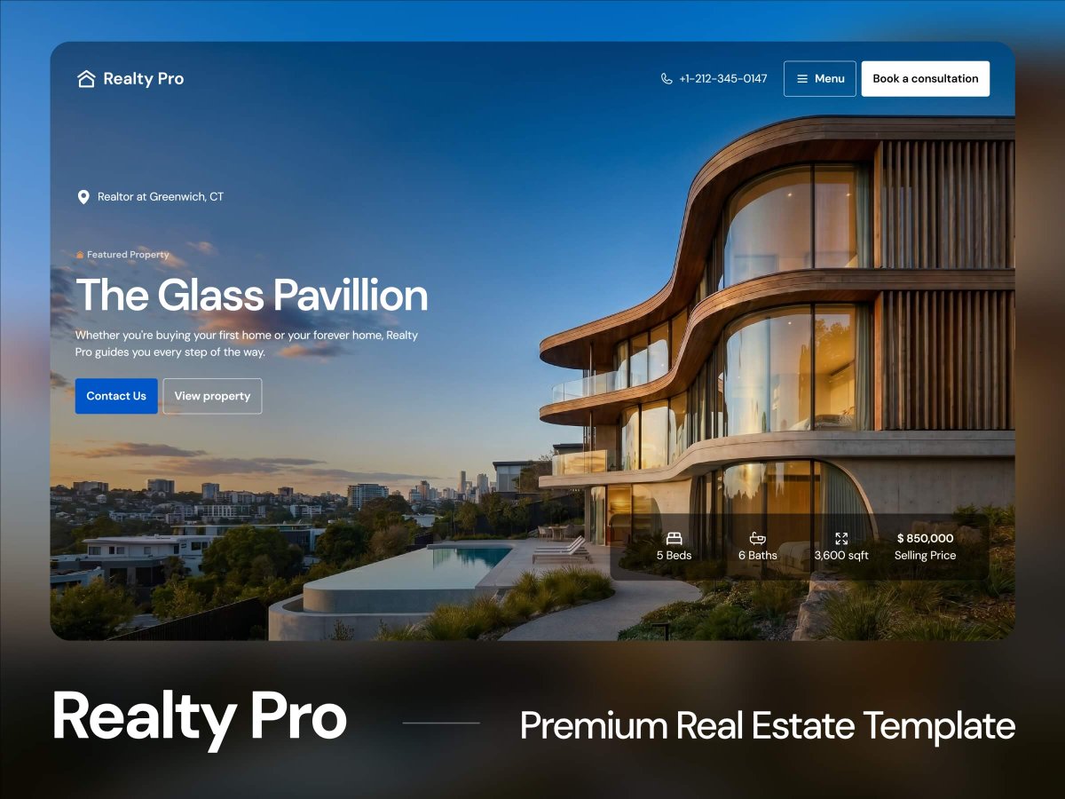 Xavier_web_dev's tweet photo. New to real estate? You don't need an agency budget to look established online.

I designed a website template for agents just starting out:

→ 14 pages
→ Update listings like filling out a form
→ Looks sharp on mobile

Link in the reply 👇 https://t.co/7WG1wIpo4B