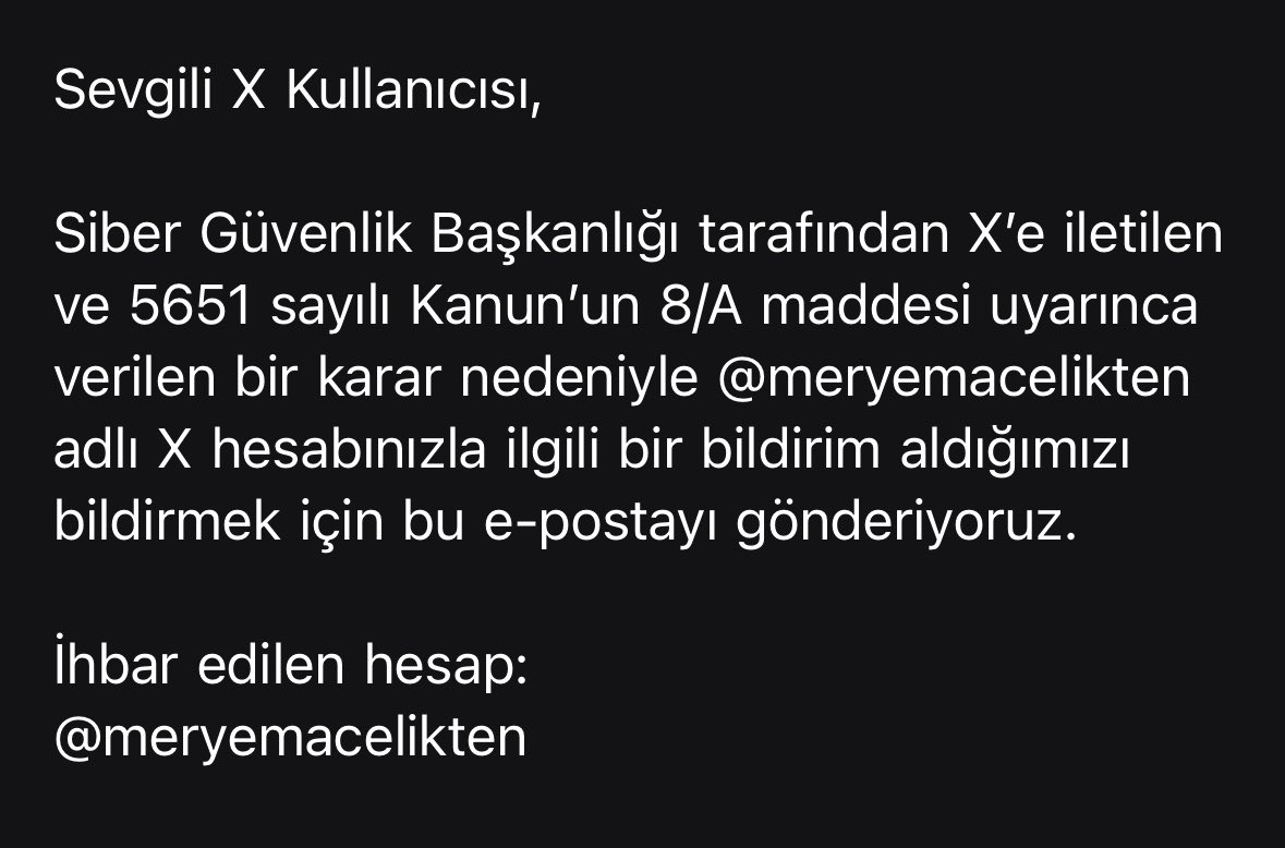 meryemcelikten2's tweet photo. Hesabım erişime engellendi.
Buradan devam edeceğim. 
Bu hesabımı engellerseniz yine yeni bir hesapla yeniden başlarız.
Sesimizi kısamazsınız, 
hakikati susturamazsınız!

Xi SerbestBırakın
AKPden MuhaliflereSansür
#FurkanaSistematikZulüm https://t.co/Wp8eYmPthl