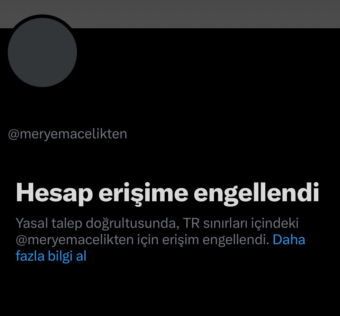meryemcelikten2's tweet photo. Hesabım erişime engellendi.
Buradan devam edeceğim. 
Bu hesabımı engellerseniz yine yeni bir hesapla yeniden başlarız.
Sesimizi kısamazsınız, 
hakikati susturamazsınız!

Xi SerbestBırakın
AKPden MuhaliflereSansür
#FurkanaSistematikZulüm https://t.co/Wp8eYmPthl
