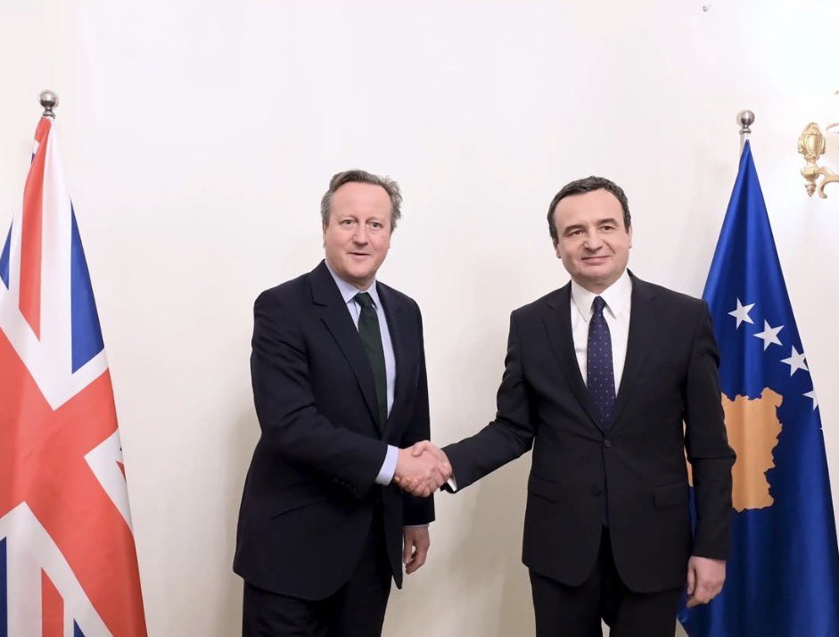 albbibe's tweet photo. 2024, following the Banjska attack: David Cameron calls Balkan security a direct British national interest.

29 Sept 2026: Jonathan Hargreaves reaffirms the UK will vigorously defend Kosovo’s statehood, sovereignty and right to determine its own future. 🇬🇧🇽🇰 https://t.co/Gmt8HERmfl