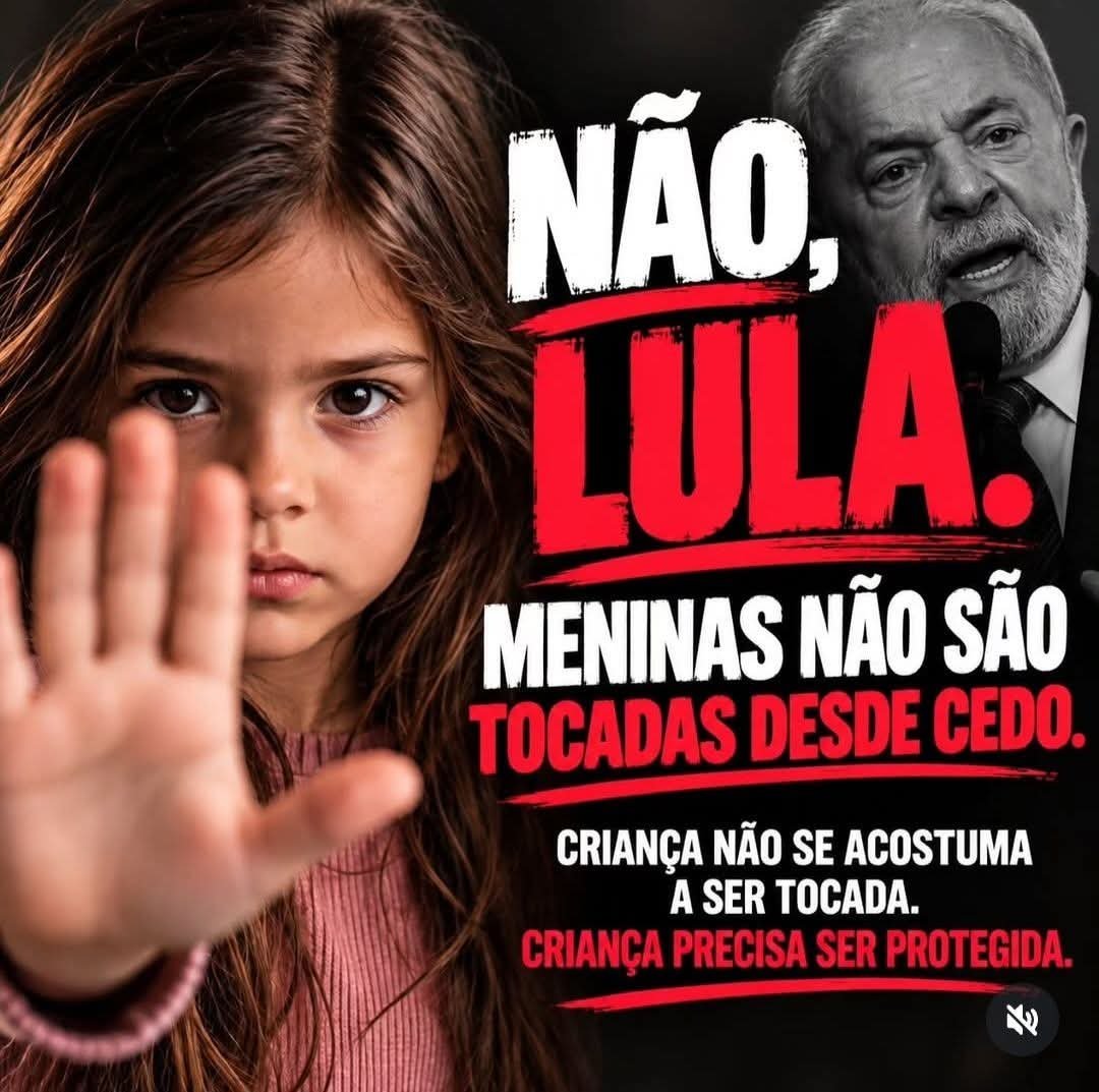 YuriBrasil3003's tweet photo. À esquerda está doente, pois estamos pautando as redes sociais e a TV, com o tema: proteja as crianças do Lula. https://t.co/7znhvpkGNN