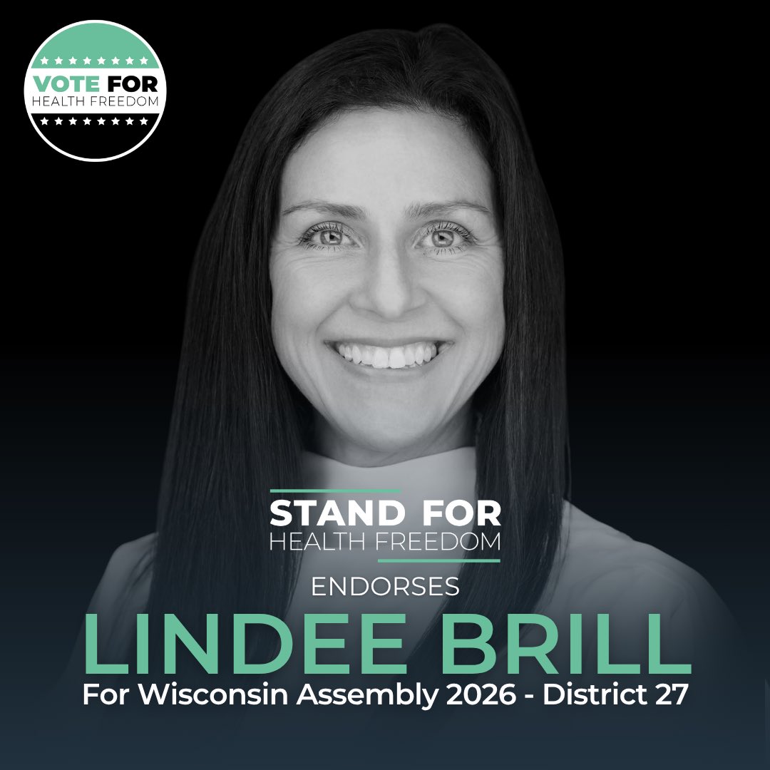LindeeforWI's tweet photo. I am honored to be endorsed by @standforhealth1! https://t.co/Ihxca8J2Hq
