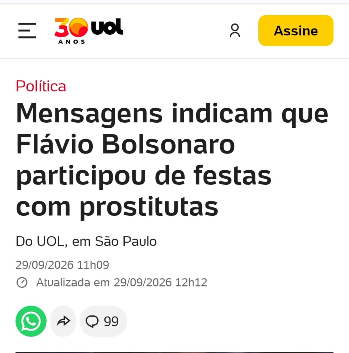 PeterFarias90's tweet photo. @g1 DESTAQUE:
BOLSORUBA
DEUS, PÁTRIA E ORGIA
FLÁVIO FALSO CRISTÃO https://t.co/iomcdMg3vw