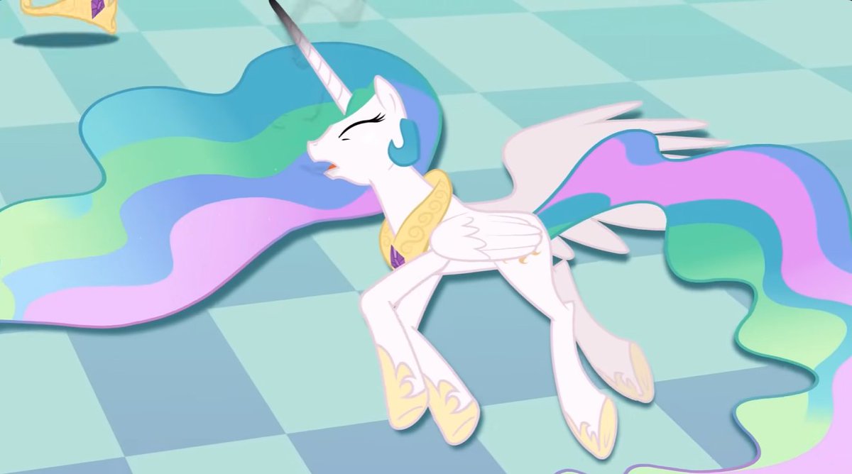 TakumiButtworms's tweet photo. I like how celestia just fucking dies in a canterlot wedding https://t.co/8zPr3n2k6G