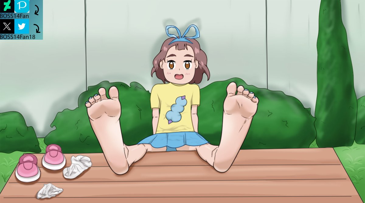 BOSS14Fan18's tweet photo. Jinny cuteness (Commission) 1/4 #footfetishart #Pokémon https://t.co/94sfON3oWS