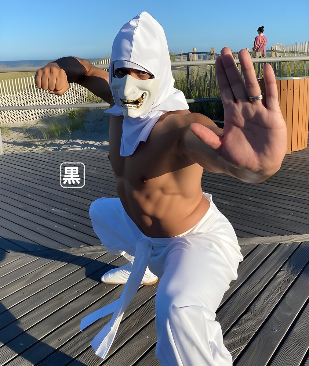 MexiNinjaBoi's tweet photo. (SET 18)
-
Once again, The Muscular White Ninja (me) Executing stancing in various garments in an engaging wide horse stance with his butt out to have his white breifs on with a belt.πͺπ½π₯·π½πππ²
-
#whiteninja #white #martialarts #martialart #tabi #tabiboot #ninjashoes #martialartlifestyle #flexibility #manpanites #White #manbutt #mexicano #gayman #muscle #muscles #musclesflex #manbutt #culo