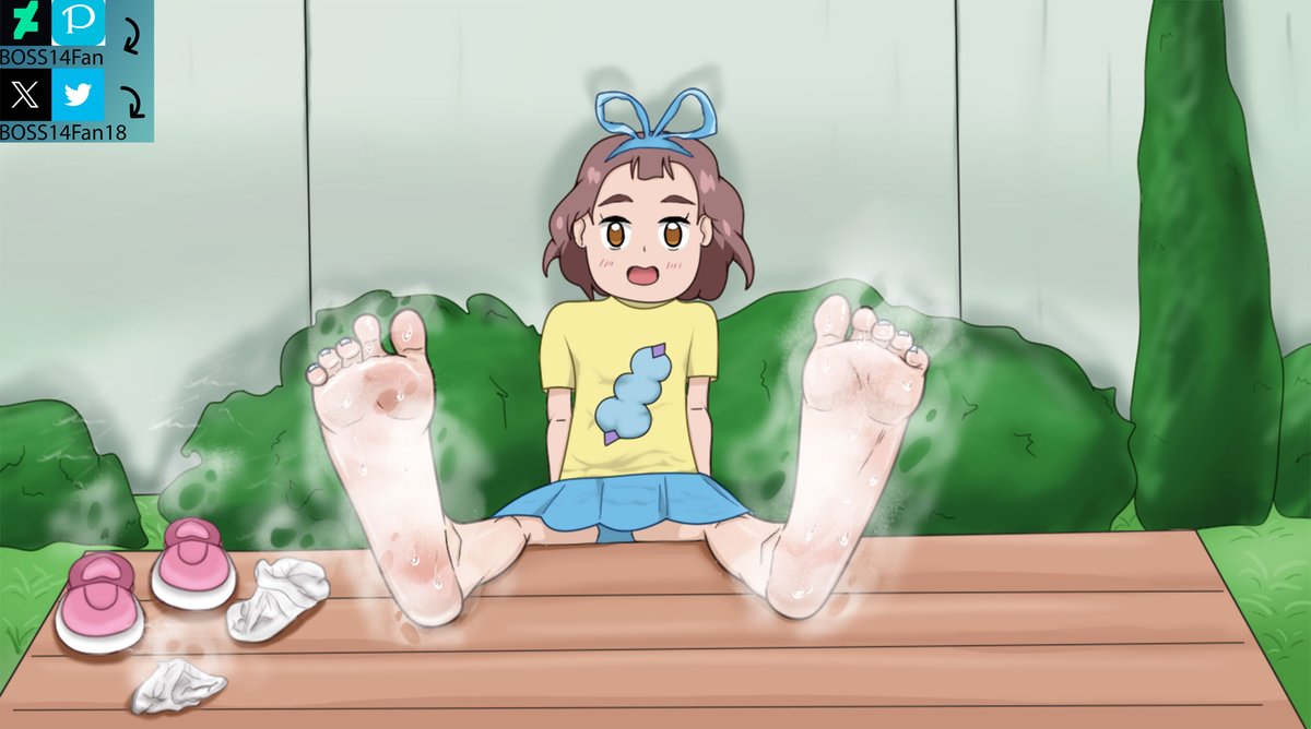 BOSS14Fan18's tweet photo. Jinny cuteness (Commission) 1/4 #footfetishart #Pokémon https://t.co/94sfON3oWS