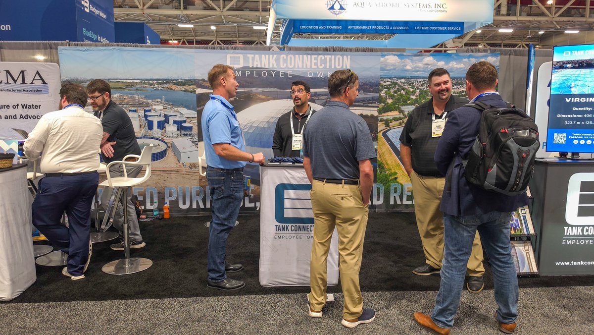 TankConnection's tweet photo. WEFTEC 2026 is in full swing!

We’re having an awesome time connecting with so many great folks in the industry. Looking to catch up with the TC team? We’re hanging out at Booth #2238 until the end of the day tomorrow. Stop by and say hello before the show wraps up!

#WEFTEC2026 https://t.co/KYl7DgNE7b