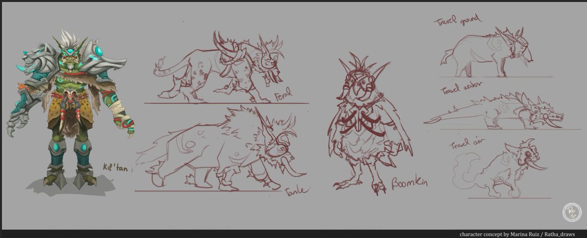 ratha_draws's tweet photo. The funiest part of doing a druid is thinking in my kakapoo boomkin. 
#warcraft #warcratart https://t.co/4IeeycJ51D