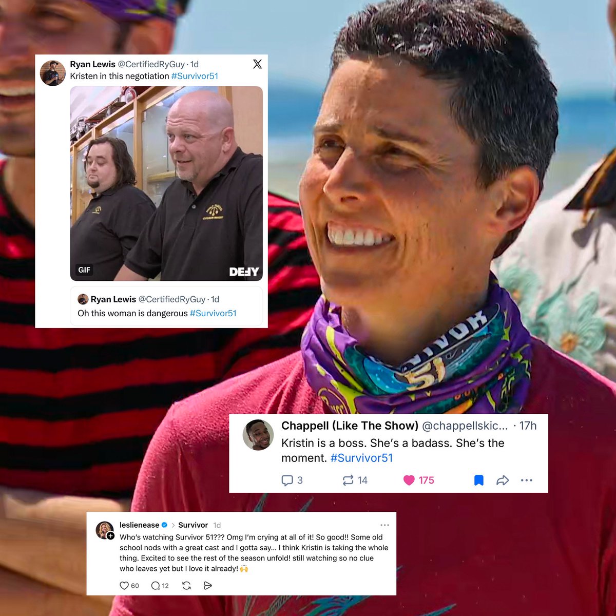 survivorcbs's tweet photo. we are in full swing of the Open Era π₯ #Survivor #CommentRoundUp #Survivor51 #FanComments https://t.co/QBNcETXkkV