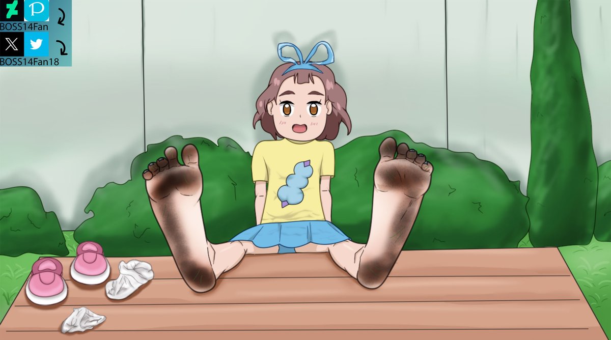 BOSS14Fan18's tweet photo. Jinny cuteness (Commission) 2/4 #footfetishart #Jinny https://t.co/yCEPZxOeF1