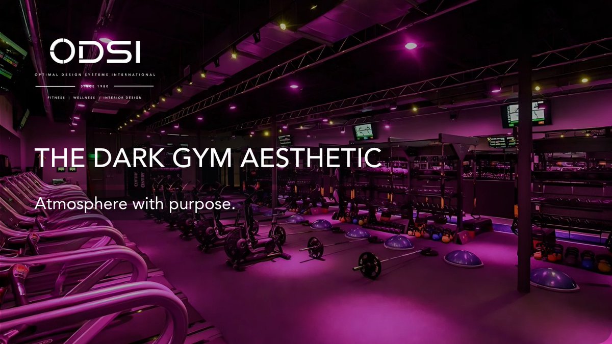OptimalDesign's tweet photo. Can a darker gym boost energy? Lighting sets the mood...
Try it in one zone and watch how they respond. Explore more @ ODSI on the dark gym aesthetic: https://t.co/acoOPAqLtt 

#gymdesign #healthclubdesign https://t.co/mLspnVOYkq