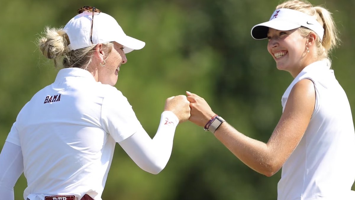 AndrewJBone's tweet photo. Lydia Lasprilla is already putting her stamp on Alabama’s program.

An early tournament win offered a glimpse of the vision she has for the Crimson Tide and where she believes it can go.

More on Alabama’s new women’s golf coach:
➡️https://t.co/AjdYoV7hzQ https://t.co/Ah0IxL1fqV