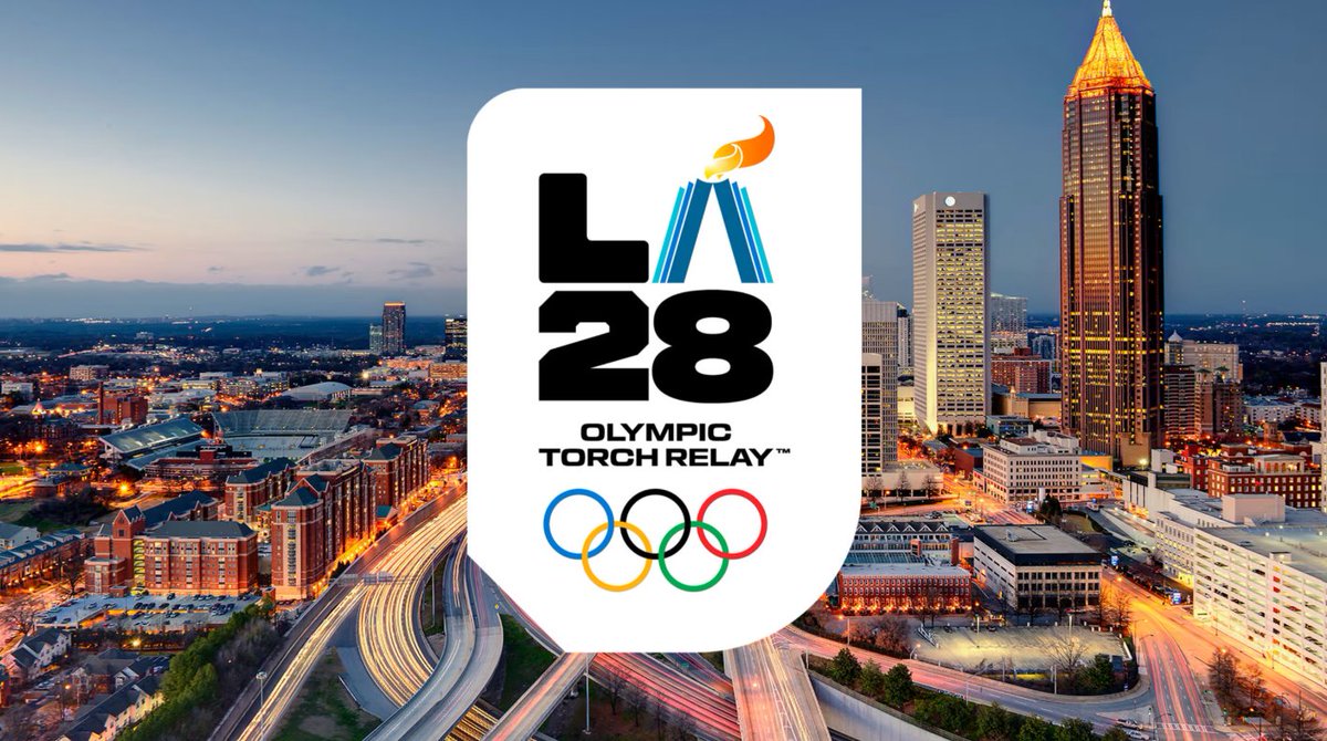 iocmedia's tweet photo. Atlanta is confirmed as the first US stop on the #LA28 Olympic Torch Relay.🔥

On its way to the LA28 Olympic Games, the flame will travel across all 50 states, celebrating communities and bringing people together through the Olympic spirit. Learn more 👇

https://t.co/1UU1PzJHCe https://t.co/80SqC8JsfL