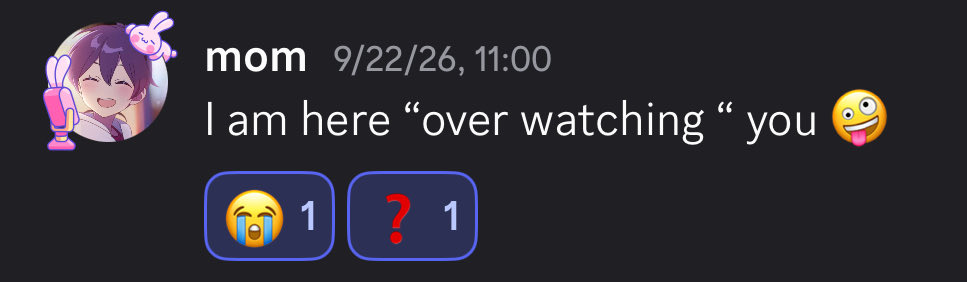 yaycandi's tweet photo. my mom thinks its very funny to make overwatch puns while doing normal activities ever since i told her about it here is her latest Joke https://t.co/10Qzmal6tx