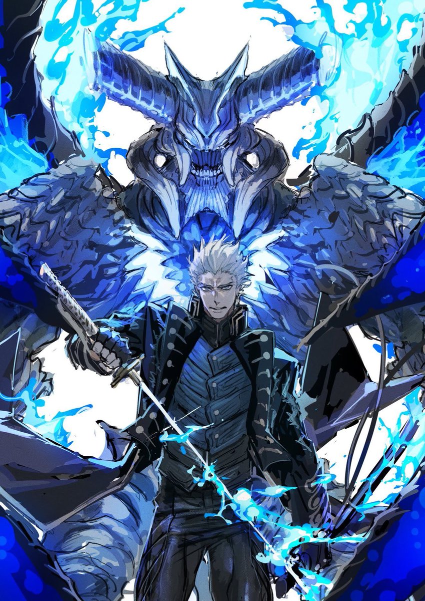 mastersealALT's tweet photo. Tomio Ogata Vergil for #VergilTuesday 💙🗡

#DevilMayCry #DevilMayCry5 #DMC5 #DevilMayCry25th #Vergil #Capcom #ActionGames https://t.co/fTuYT0ZHIt