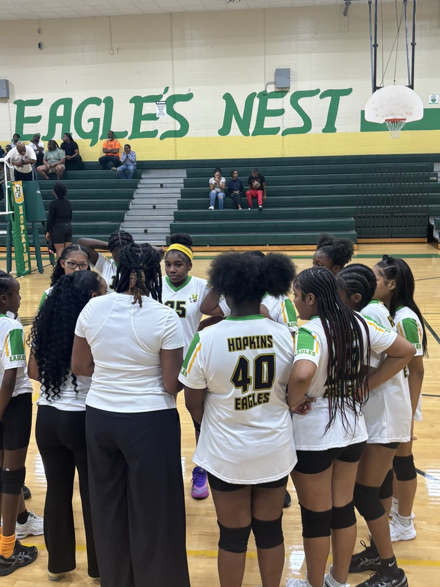 hopkinseagles's tweet photo. Hard fought win last night for our Lady Eagles against Southeast. Come support the Lady Eagles on Wednesday as they face Heyward Gibbes in The Nest at 5:45p. See you there!! https://t.co/txPyp07FdT