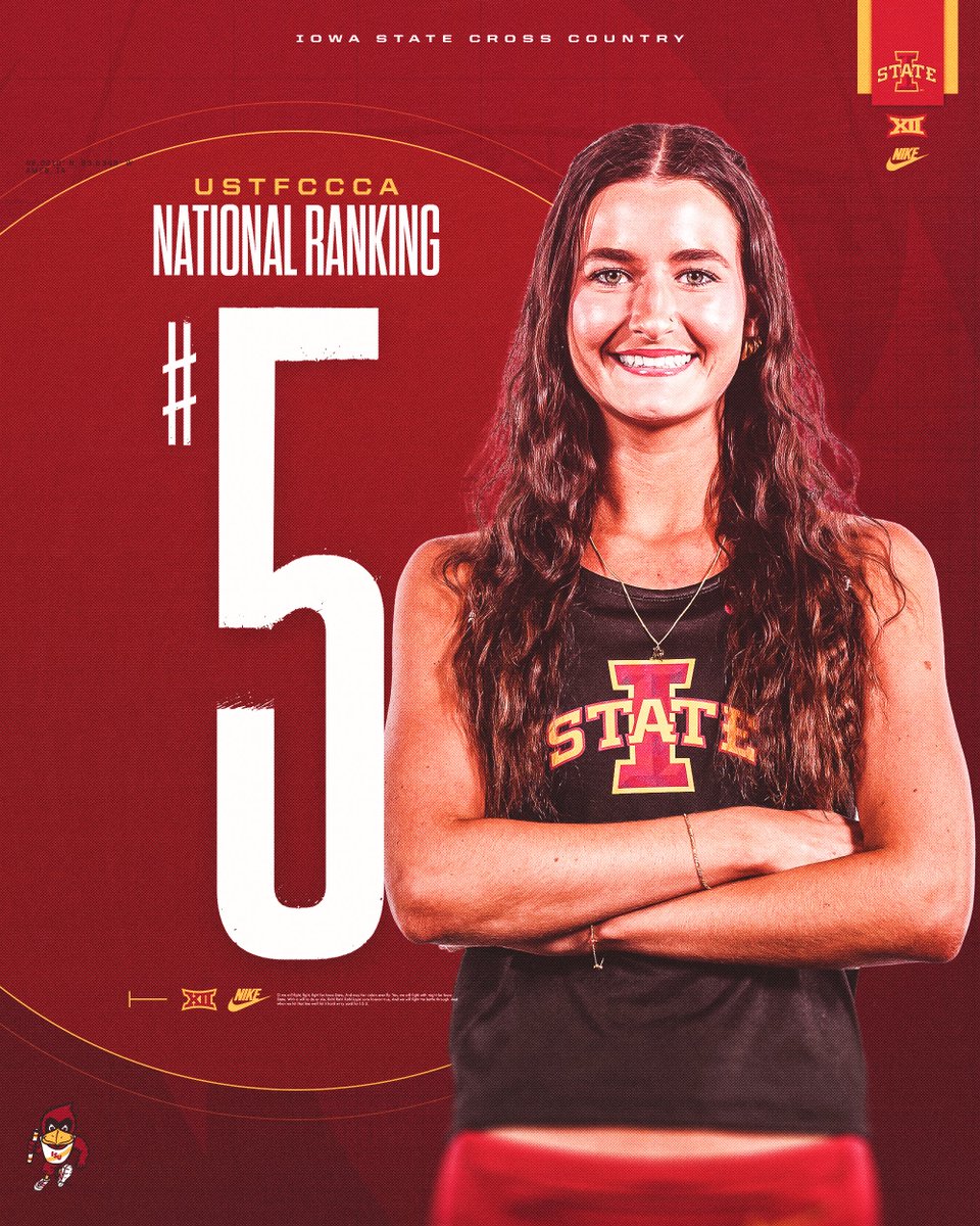 CycloneTrackXC's tweet photo. No. 5 in Week 2 👏 https://t.co/MR8pUlYeJL