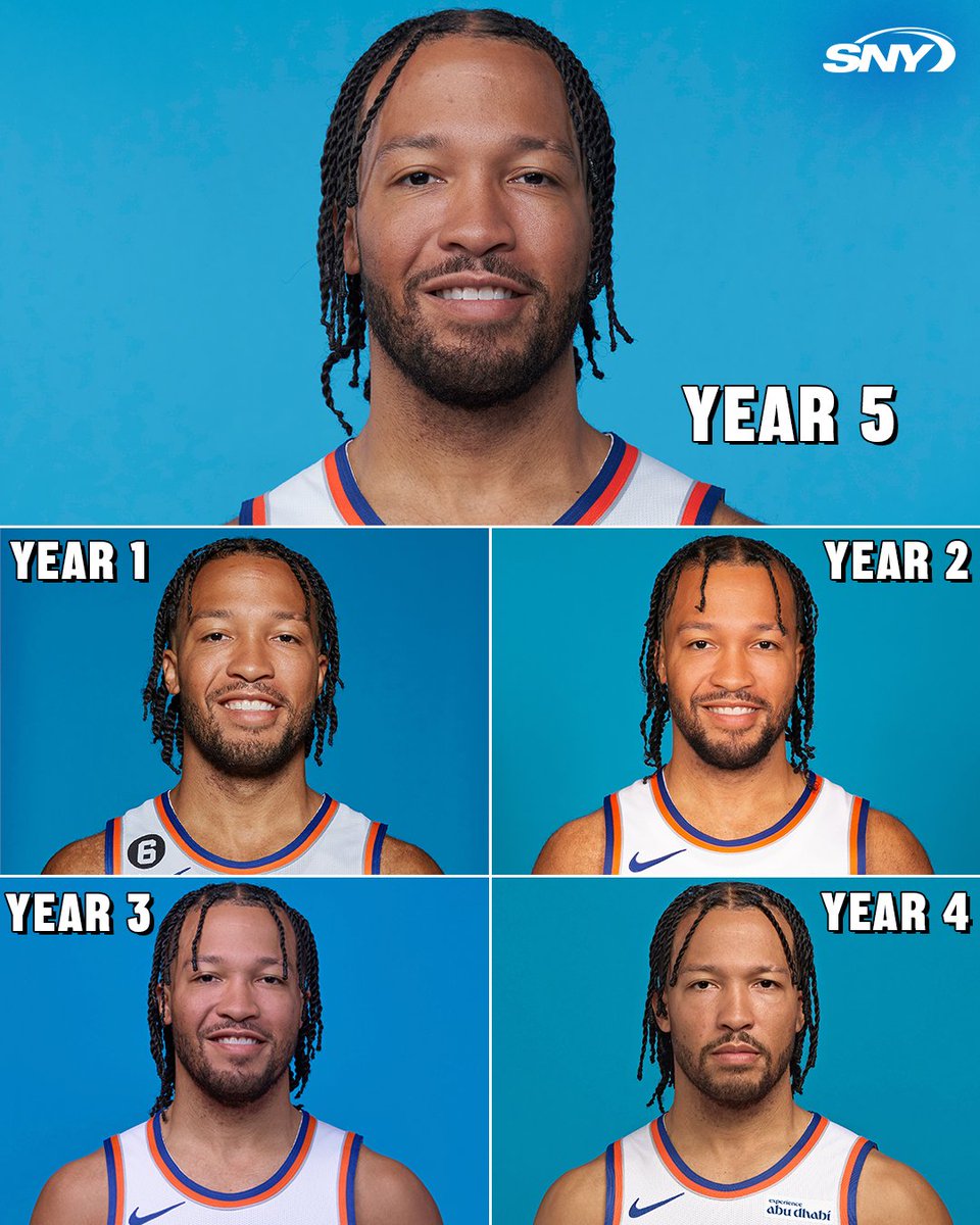 sny_knicks's tweet photo. Year 5 in New York for Jalen Brunson 🗽 https://t.co/hC1zNQ7cer