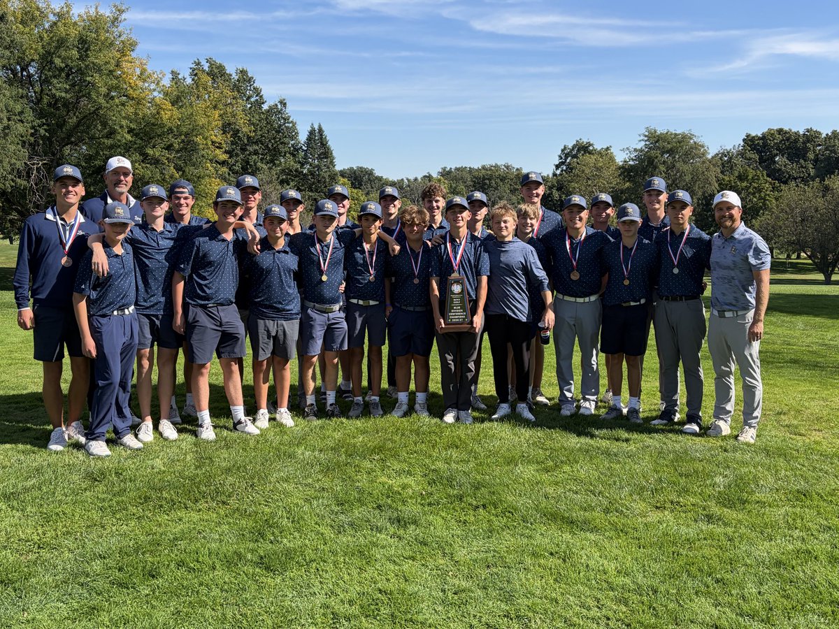 LHS210Athletics's tweet photo. Congratulations to our Boys Golf Program for capturing SSC Blue Conference Championships today!
#WeAreLemont https://t.co/U4hmxVEPzG