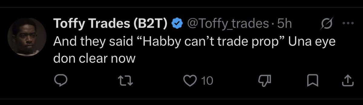 Habbyforex_'s tweet photo. Since @grok  failed to select a follower , I sight this guy comment , send your usdt trc 20 wallet for $100 @Toffy_trades https://t.co/o5wAB1JkW2
