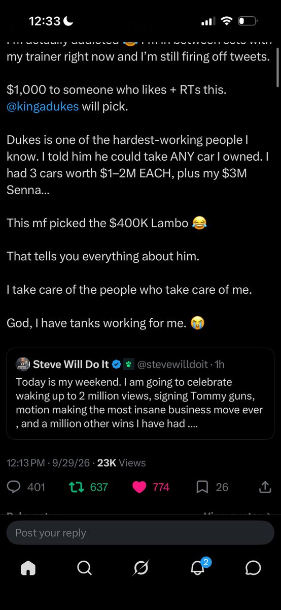 damiens37102014's tweet photo. @stevewilldoit @kingadukes CMON STEVEEE https://t.co/GckFgVcYWN